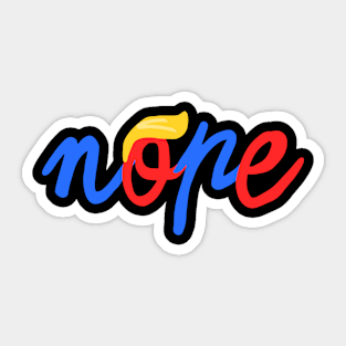 anti-trump Sticker